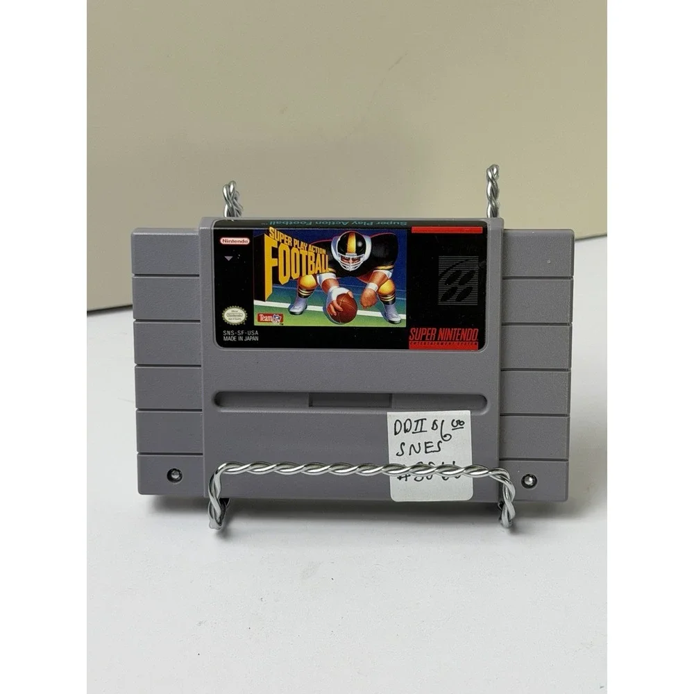 Super Play Action Football SNES Super Nintendo Authentic Cartridge Only